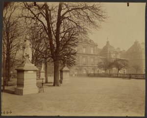 Luxembourgträdgården av Eugène Atget