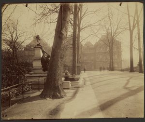 Luxemburgträdgården av Eugène Atget