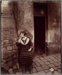 La Villette, Rue Asselin av Eugène Atget