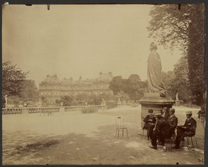 Luxemburg av Eugène Atget