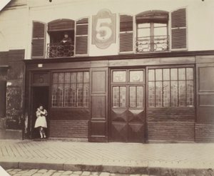 Hus i Versailles av Eugène Atget