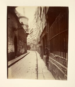 Hôtel-de-Ville-gatan av Eugène Atget