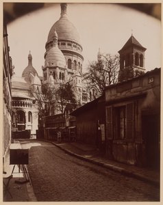 Rue du Chevalier de la Barre av Eugène Atget