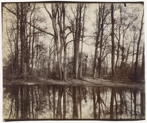 Saint-Cloud, trädgårdarna vid Filip, hertig av Orléans, slott av Eugène Atget