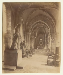 Saint-Julien-le-Pauvre av Eugène Atget