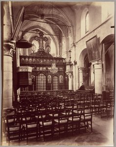 Saint-Julien-le-Pauvre av Eugène Atget