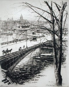 Pont St. Louis, från 