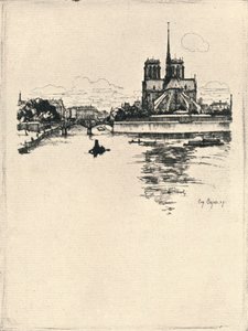 Apsiden av Notre Dame, 1915