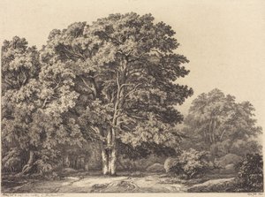 Ingång till en skog av Eugene Bléry