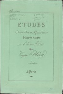 Studier tecknade och graverade från livet av Eugene Bléry