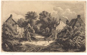 Le chemin de Garens (Vägen till Garens) av Eugene Bléry