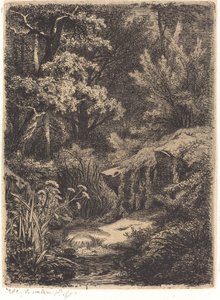 Le petit ruisseau Den lilla bäcken, publicerad 1849. av Eugene Bléry