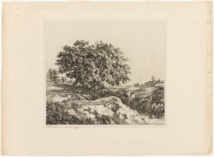 Trädbuketten, eller Lindens (souvenir från Sarthe) av Eugene Bléry