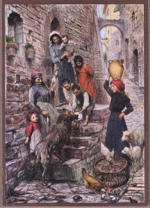 Vargen från Gubbio efter sin omvändelse, 1919