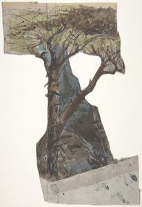 Design för en scen på Opéran, Paris, 1830-90. av Eugene Ciceri