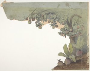 Design för en scen på Opéran, Paris, 1830-90. av Eugene Ciceri