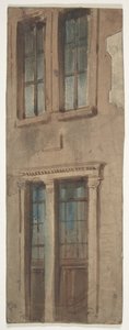 Design för en scen på Opéran, Paris, 1830-90. av Eugene Ciceri
