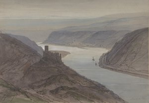 Design för en scen på Opéran, Paris, 1830-90. av Eugene Ciceri