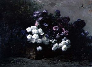 Korgen med blommor av Eugene Claude