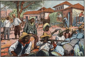Antiamerikanskt uppror i Nicaragua av Eugene Damblans