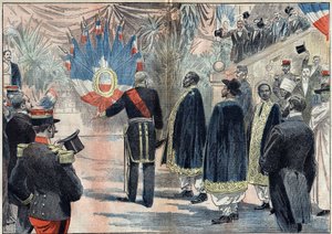 Firande av den 14 juli, Paris av Eugene Damblans