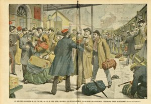 Illustration av Eugene Damblans (1865-1945) i Le Pelerin av Eugene Damblans