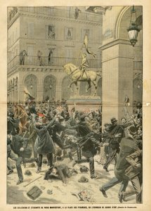 Illustration av Eugene Damblans (1865-1945) i Le Pelerin av Eugene Damblans