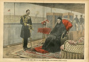 Illustration av Eugene Damblans (1865-1945) i Le Pelerin av Eugene Damblans