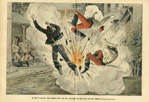 Illustration av Eugene Damblans (1865-1945) i Le Pelerin av Eugene Damblans