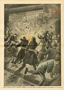 Illustration av Eugene Damblans (1865-1945) i Le Pelerin av Eugene Damblans