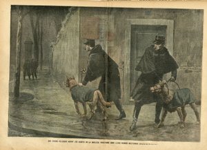 Illustration av Eugene Damblans (1865-1945) i Le Pelerin av Eugene Damblans