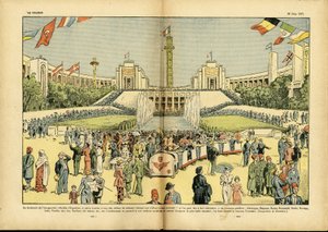Illustration av Eugene Damblans (1865-1945) i Le Pelerin av Eugene Damblans