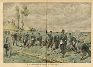Illustration av Eugene Damblans (1865-1945) i Le Pelerin av Eugene Damblans