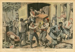 Illustration av Eugene Damblans (1865-1945) i Le Pelerin av Eugene Damblans