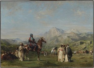 Ett läger i Atlasbergen av Eugène Fromentin