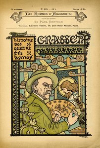 Omslag till The Men of Today, nummer 425, illustration av Paul Berton (1872-1909): Art, Art Nouveau - Painters artists, Grasset Eugene (1845-1917) av Eugene Grasset
