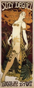 Suzy Deguez, 1905 av Eugene Grasset