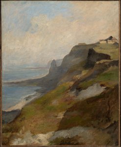 Normandies klippor av Eugene Isabey