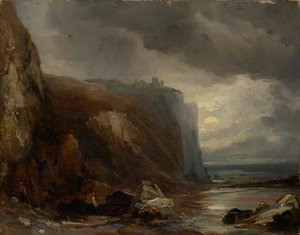 Smugglarna av Eugene Isabey