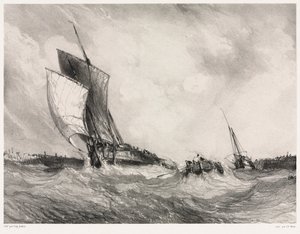 Sex marinsoldater: Återvänd till hamn av Eugene Isabey