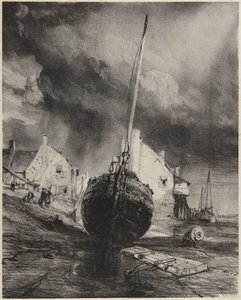 Minnen från St. Valery-sur-Somme av Eugene Isabey