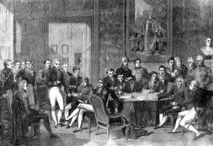 Wienkongressen, 1856. av Eugene Isabey