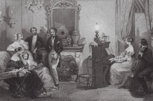En familjekonsert (gravyr)