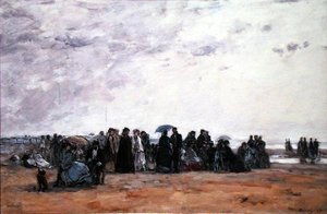En vattenplats vid havet av Eugene Louis Boudin