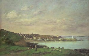 Landskap av Eugene Louis Boudin