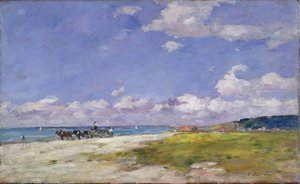 Stranden i Trouville, ca 1887-96
