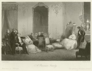 Eine Pariser Familie von Eugene Louis Lami