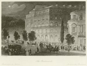 Die Boulevards von Eugene Louis Lami