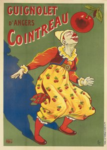 Reklamaffisch för Guignolets Cointreau, ca 1900 (färglitografi)