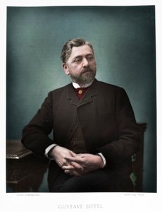 Gustave Eiffel, fransk ingenjör, 1880